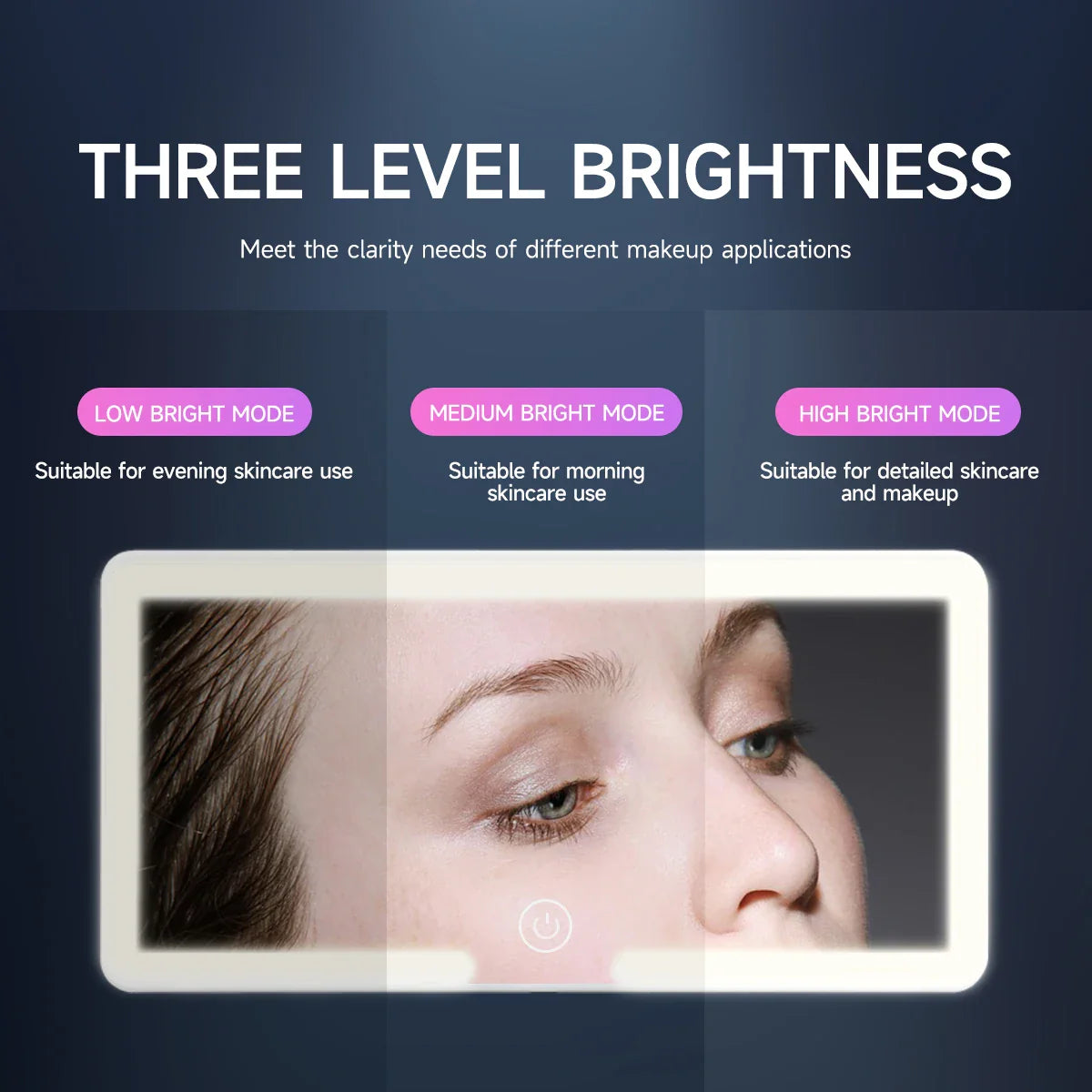 LED Makeup Mirror for Car