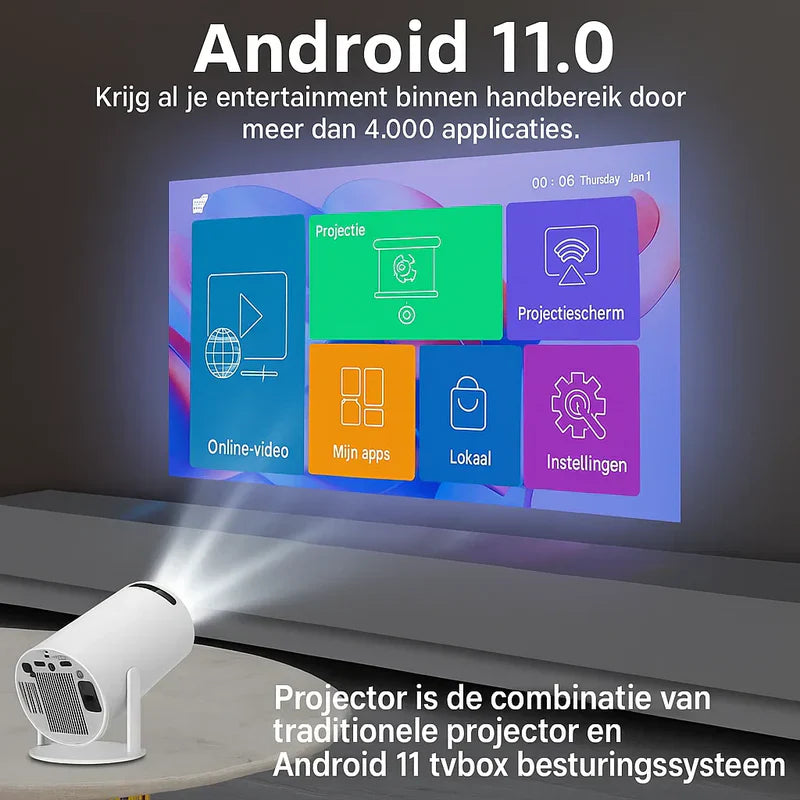 Portable Mini Projector Magcubic - MEGA DEAL 50% OFF!