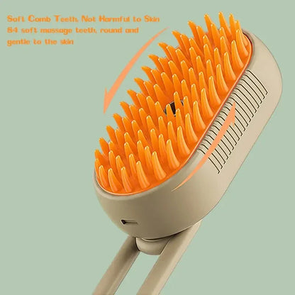 Steam Massage Brush for Pets - Today Only 50% OFF!