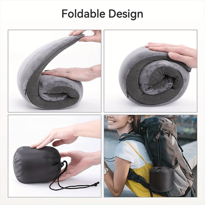 Super Soft Travel Pillow Comfort – Includes Handy Storage Bag