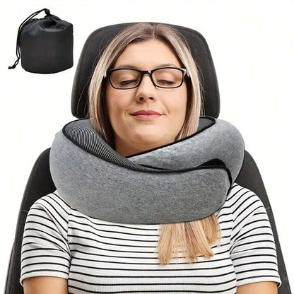 Super Soft Travel Pillow Comfort – Includes Handy Storage Bag
